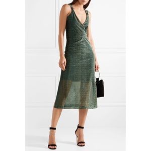 NWOT Size S By Marlene Birger Maryann Lurex Dress